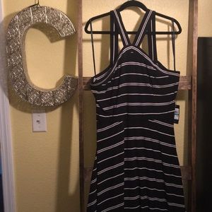 Nautical Halter Dress